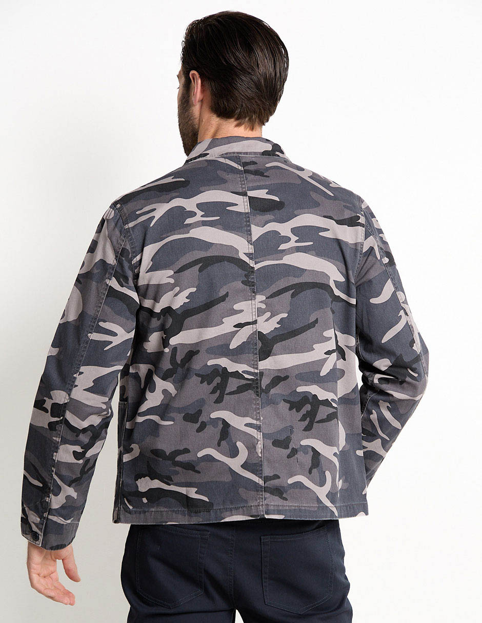 Sobrecamisa casual manga larga para hombre 2