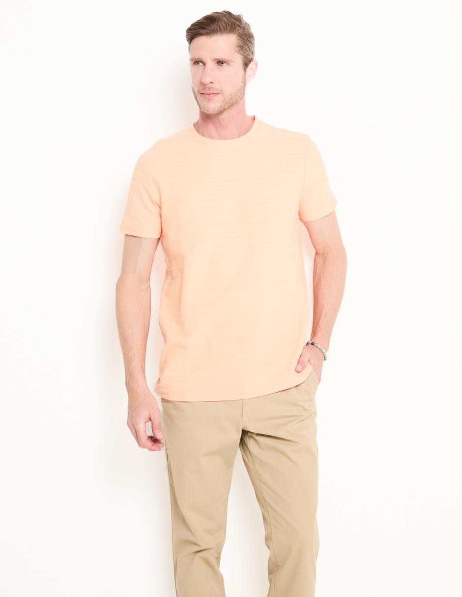 Playera cuello redondo pata hombre