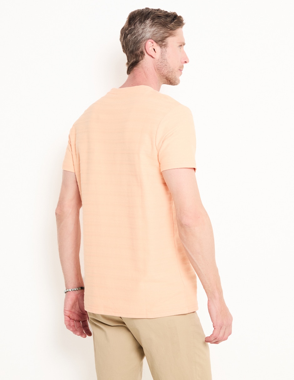 Playera cuello redondo pata hombre 2