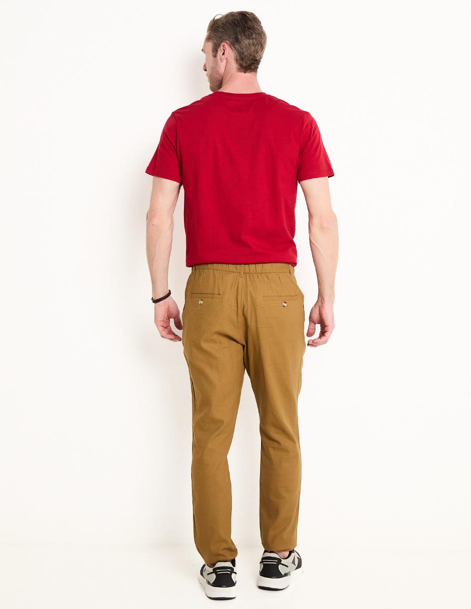Pantalón slim de algodón para hombre 2