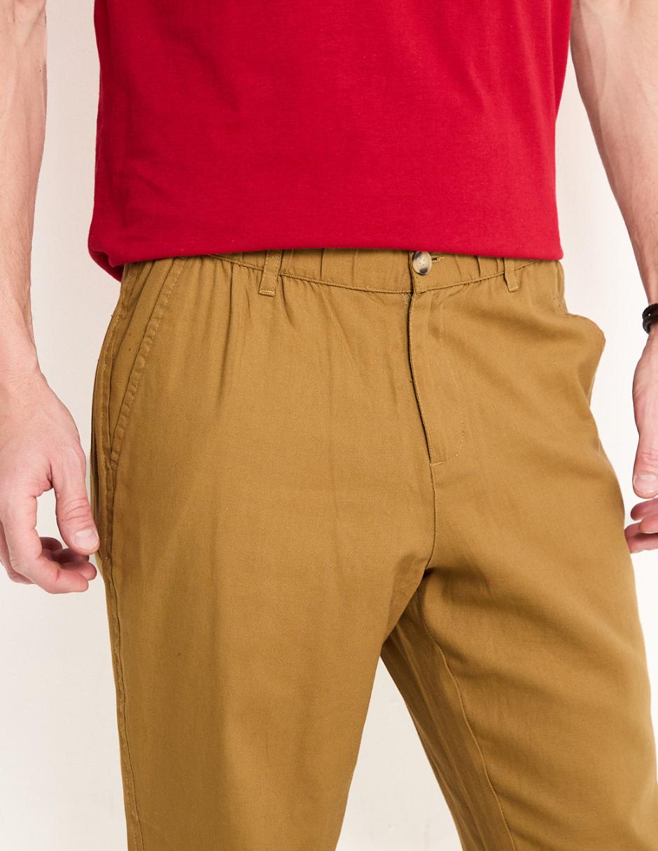 Pantalón slim de algodón para hombre 4