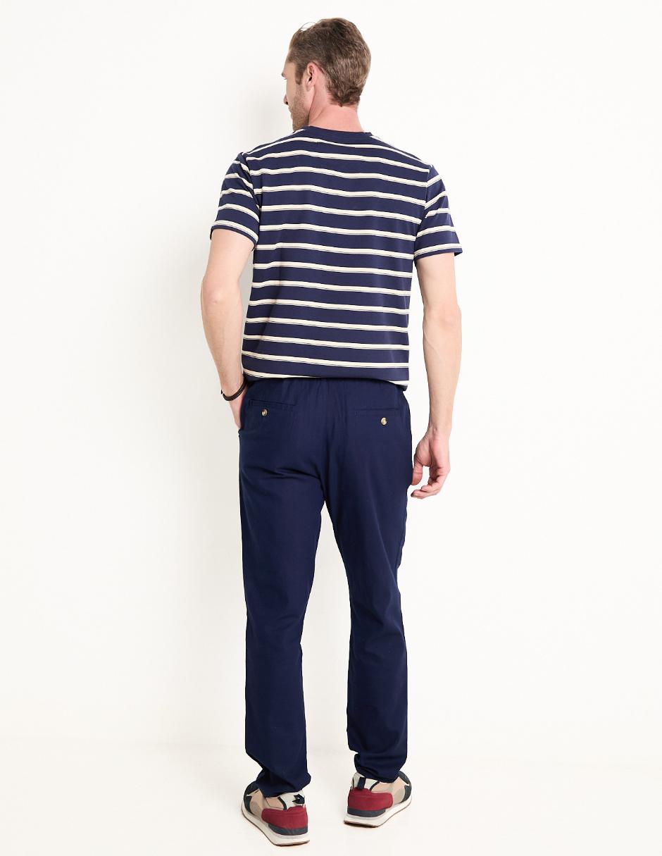 Pantalón slim de algodón para hombre 2