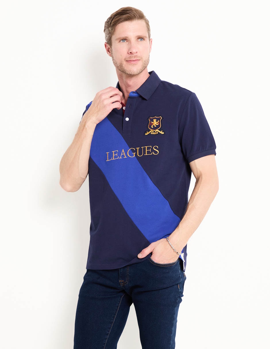 Playera tipo polo para hombre