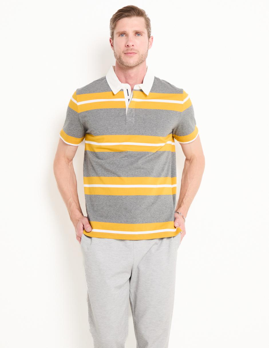 Playera tipo polo para hombre