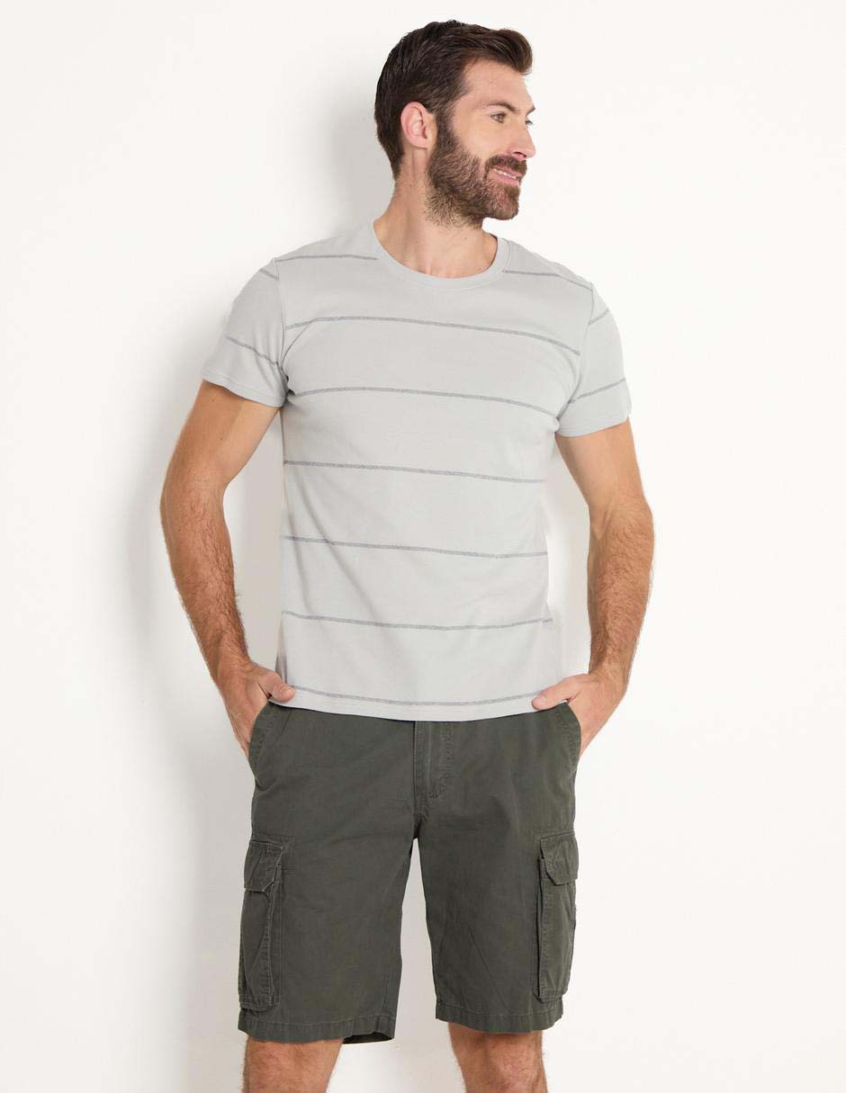 Playera cuello redondo para hombre 1