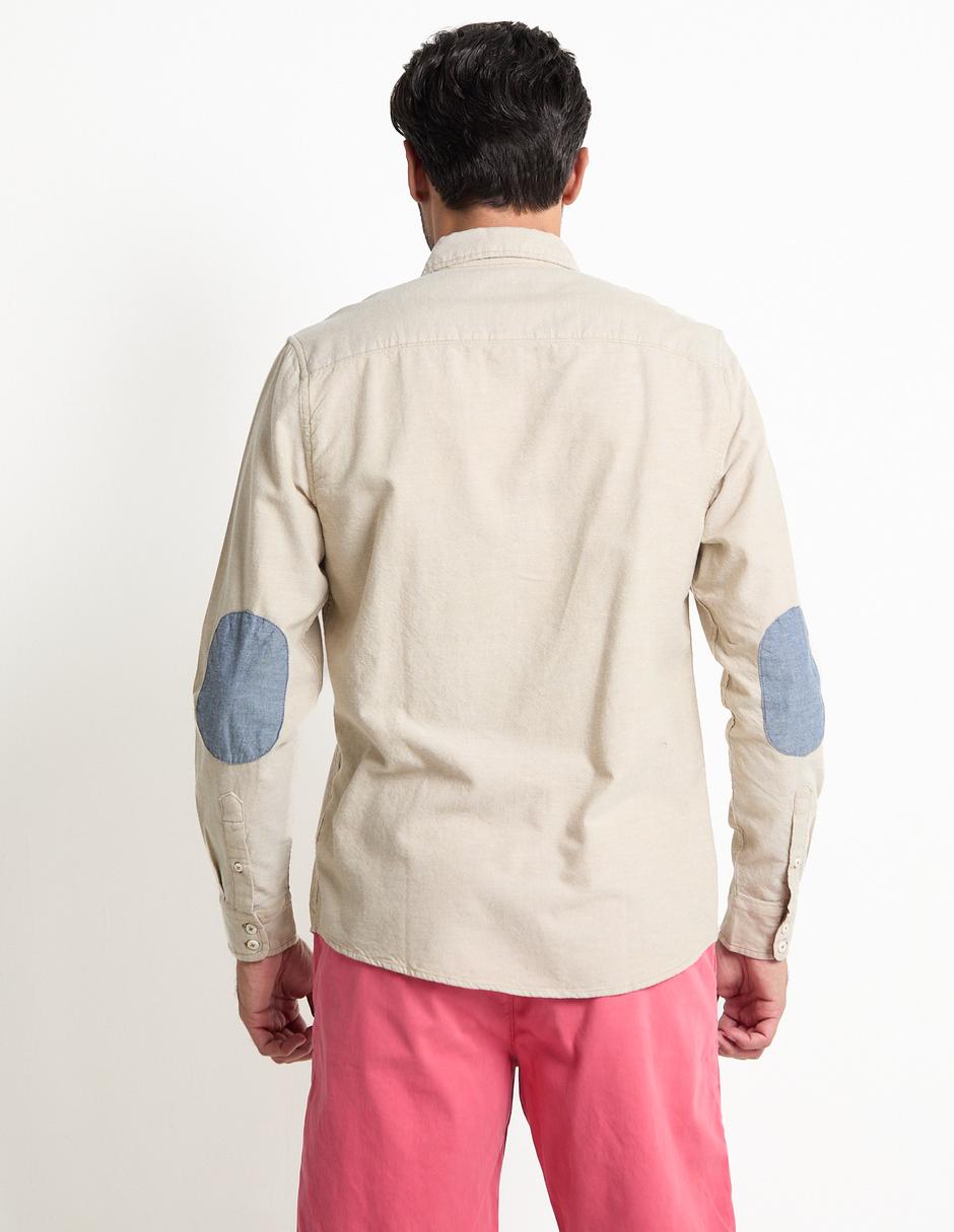 Camisa casual manga larga para hombre 2