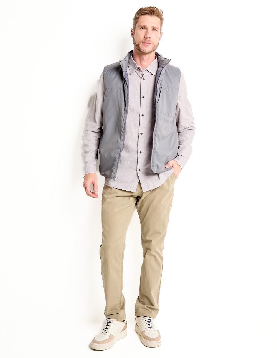 Camisa casual manga larga para hombre 3