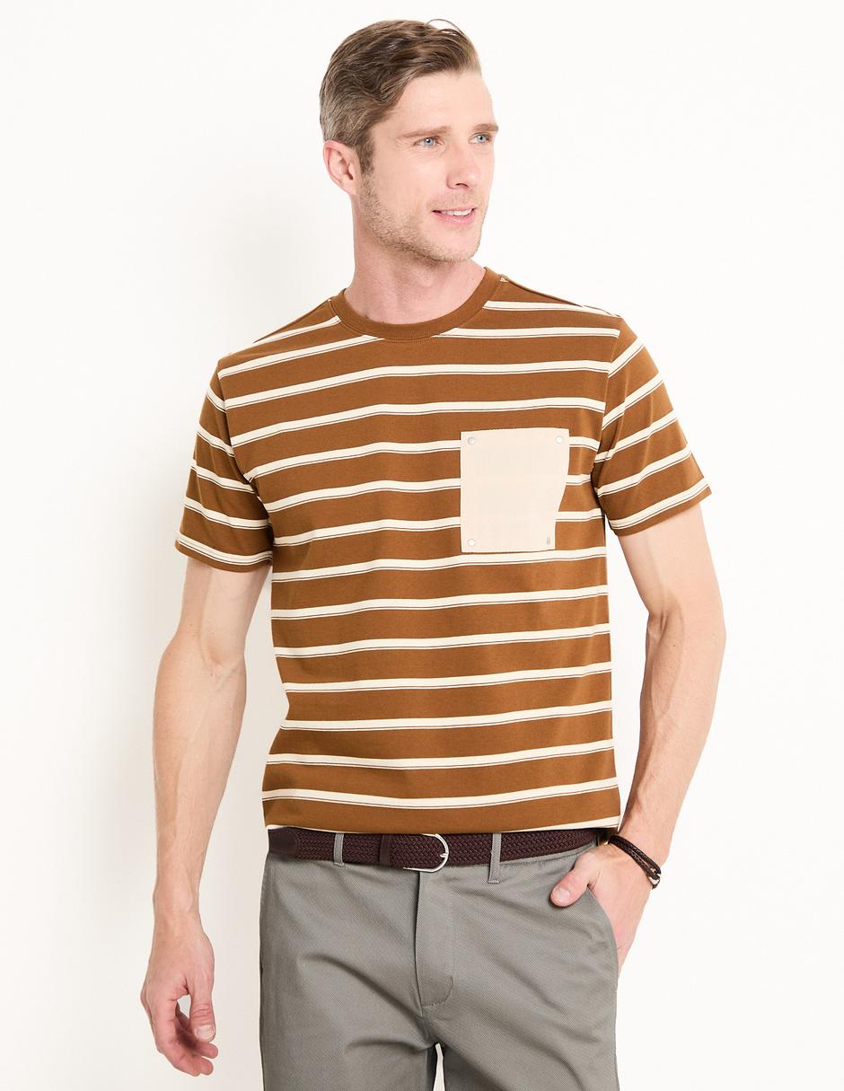 Playera cuello redondo para hombre 1