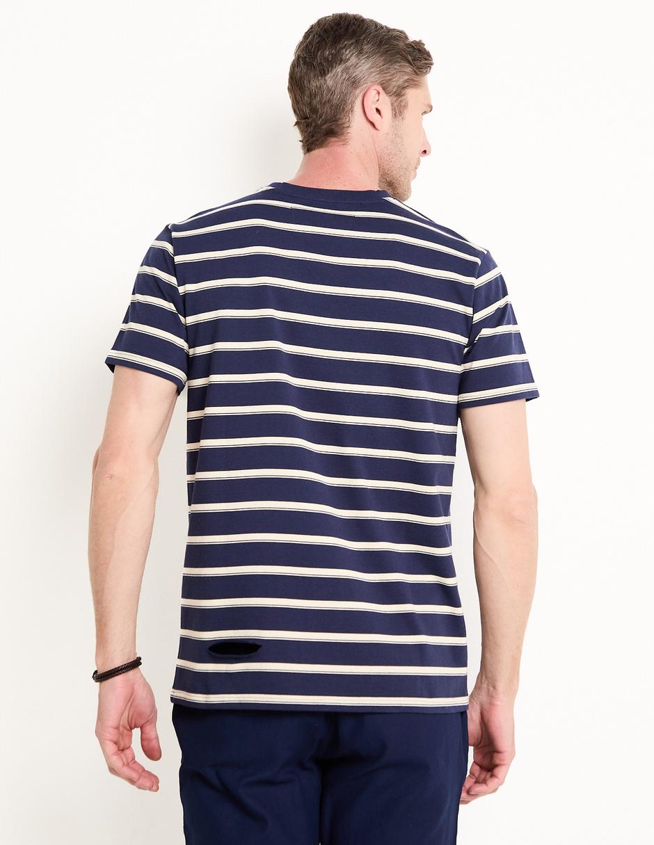 PLAYERA WKH25250-04P, CH, AZUL MARINO