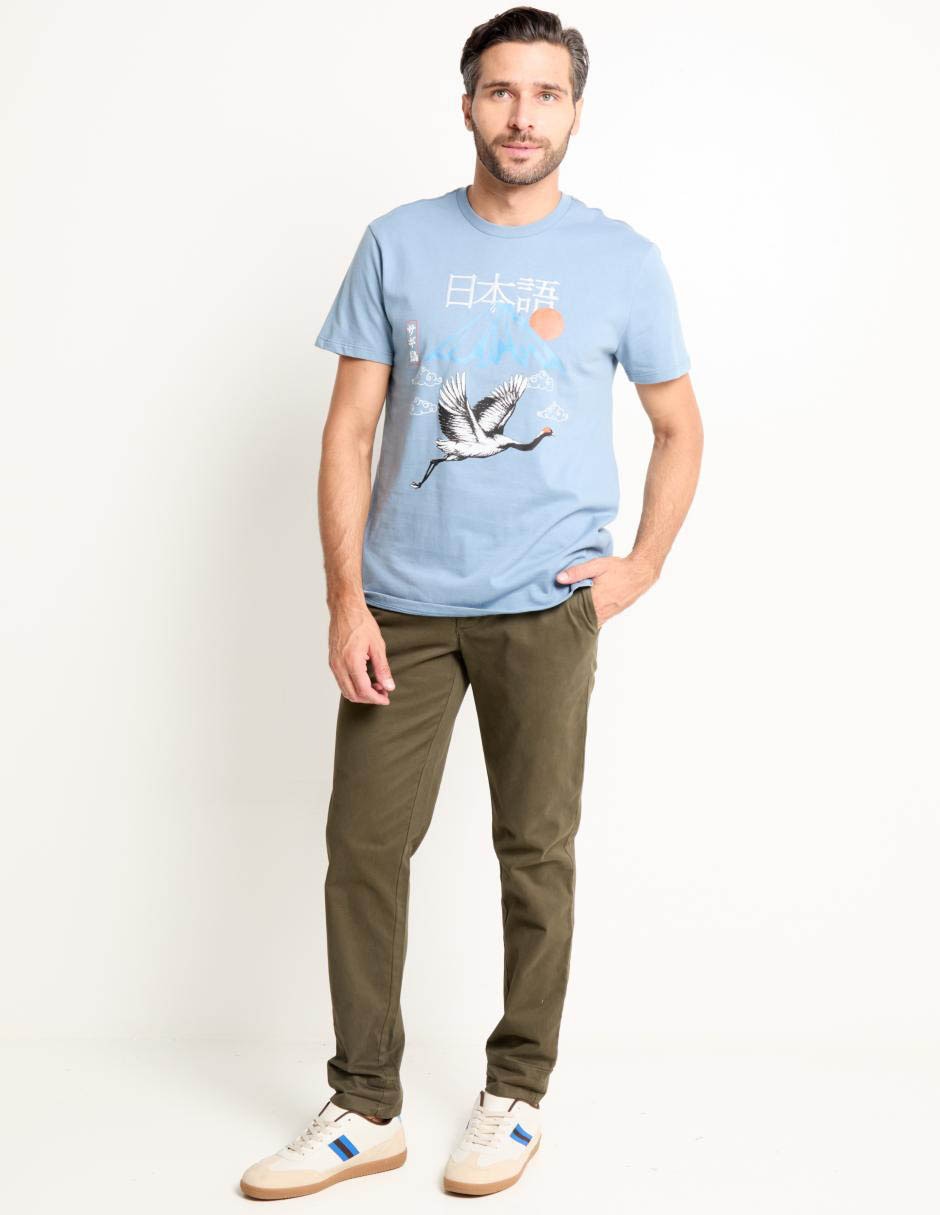 Playera cuello redondo para hombre 3