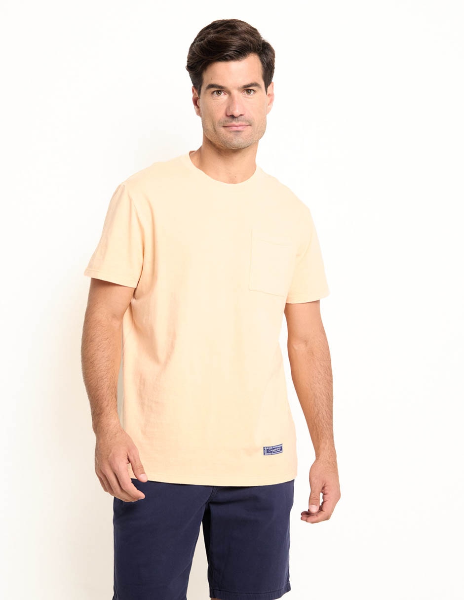 Playera cuello redondo para hombre 1