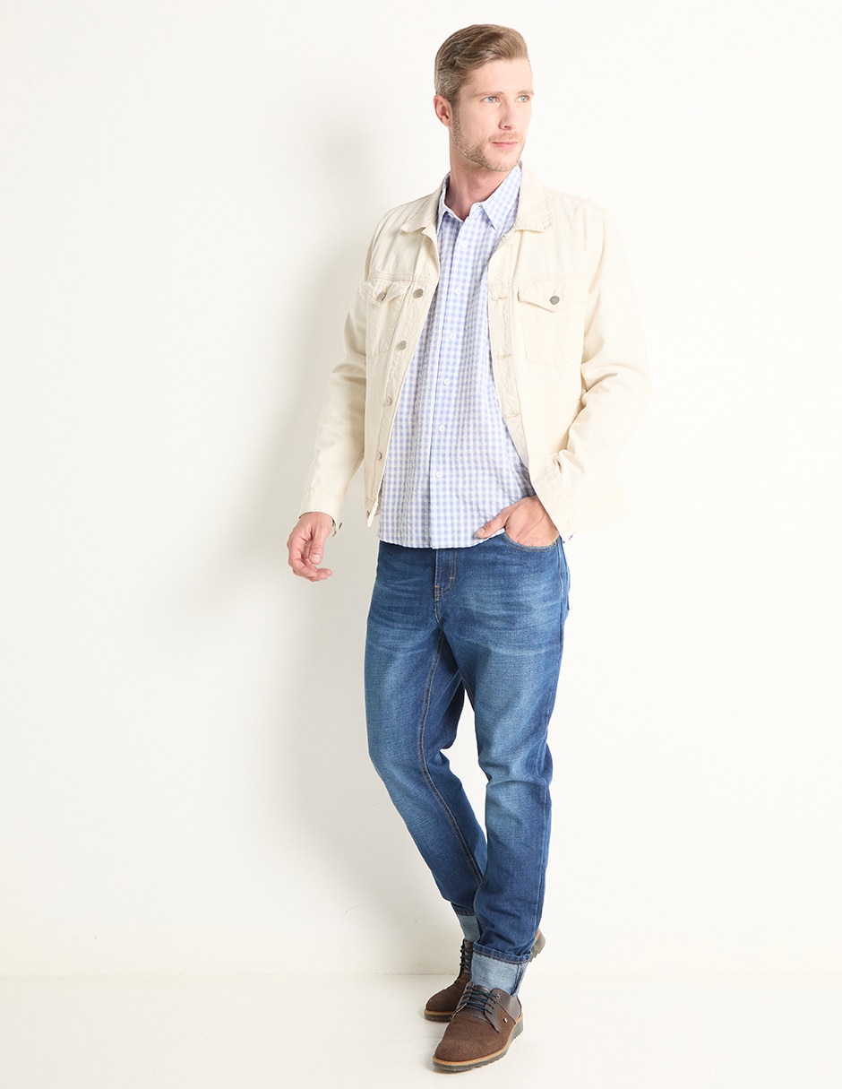 CAMISA WKH25160-P05 WE, CH, AZUL CIELO