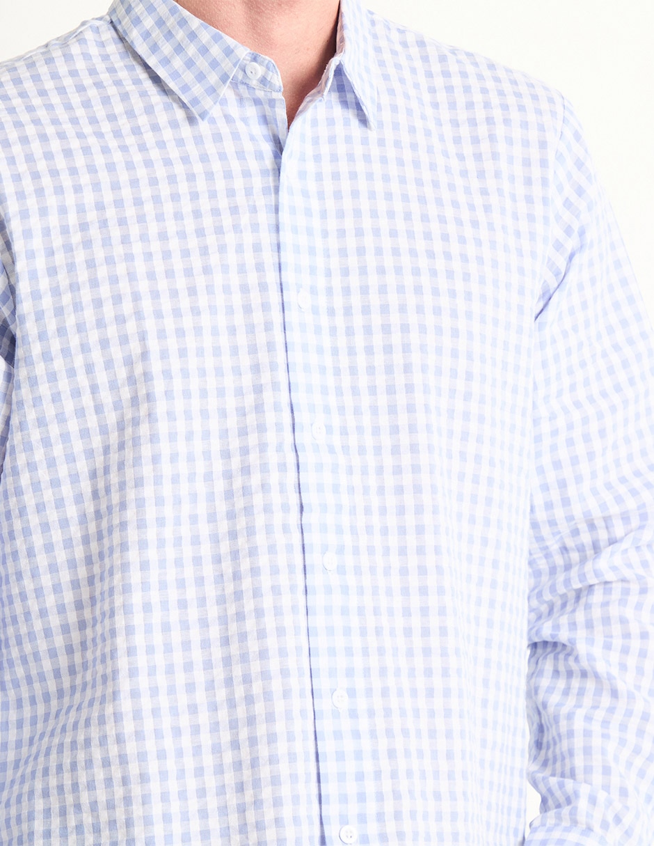 CAMISA WKH25160-P05 WE, CH, AZUL CIELO