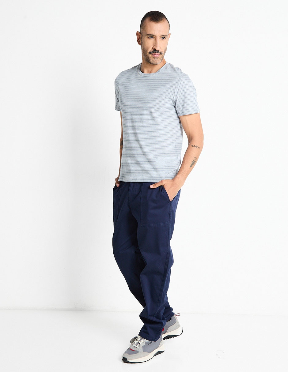 PLAYERA WKH25109-05 WEE, M, AZUL AÉREO
