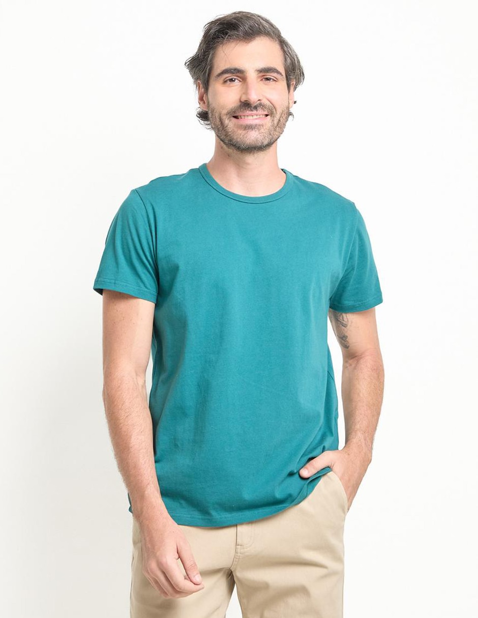 Playera cuello redondo para hombre 1