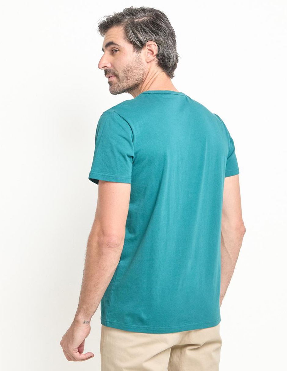Playera cuello redondo para hombre 2