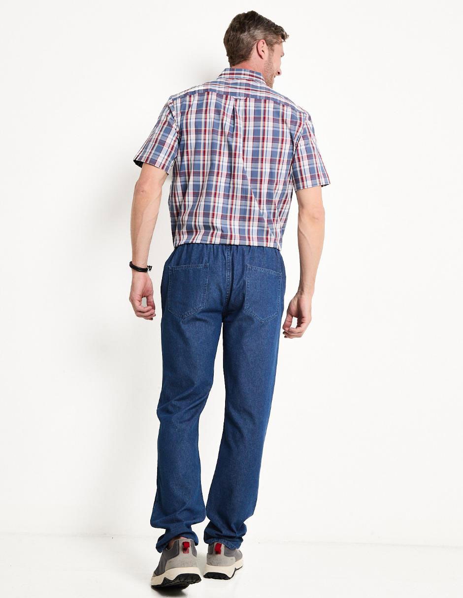 Pantalón slim de algodón para hombre 2