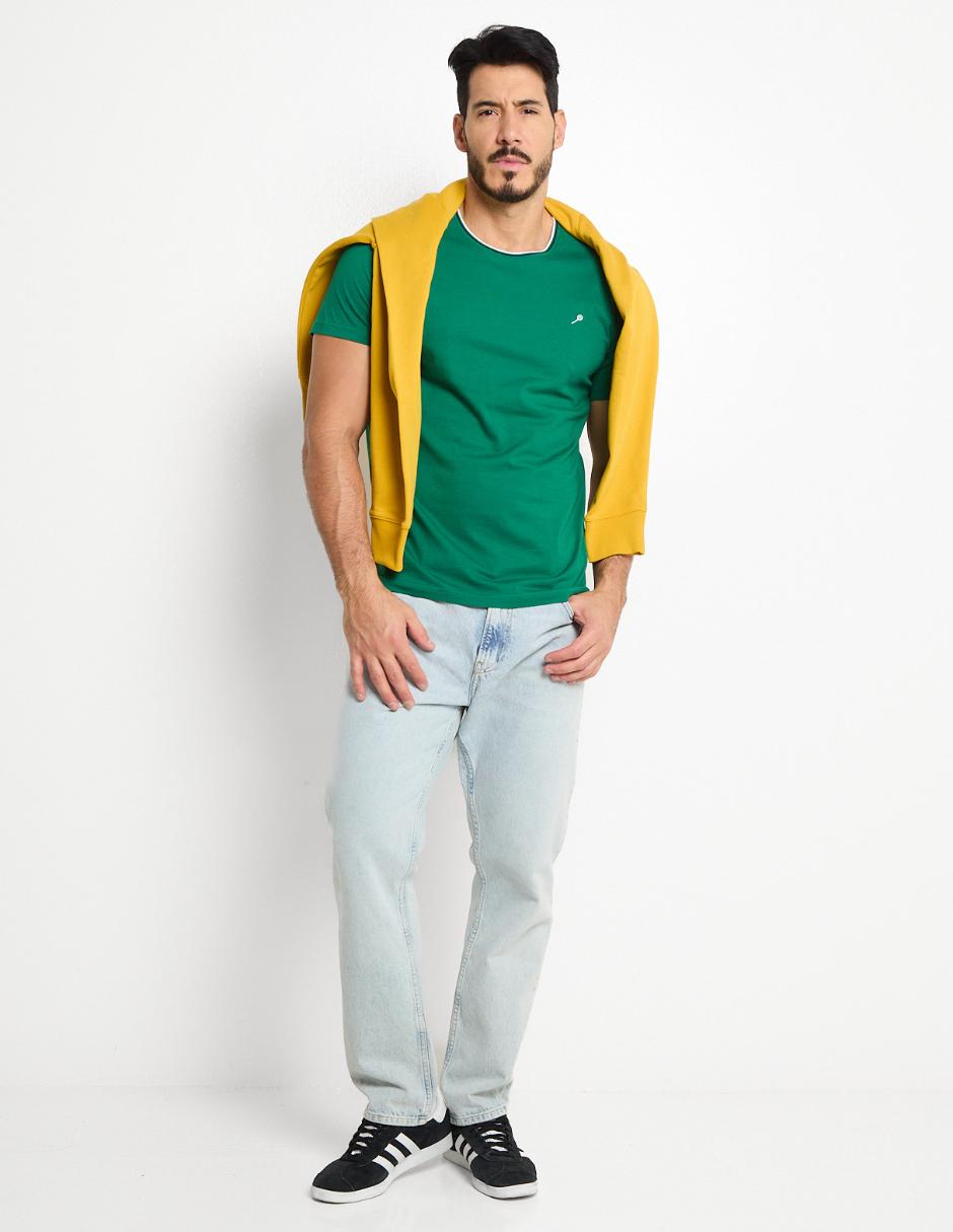 Playera cuello redondo para hombre 3