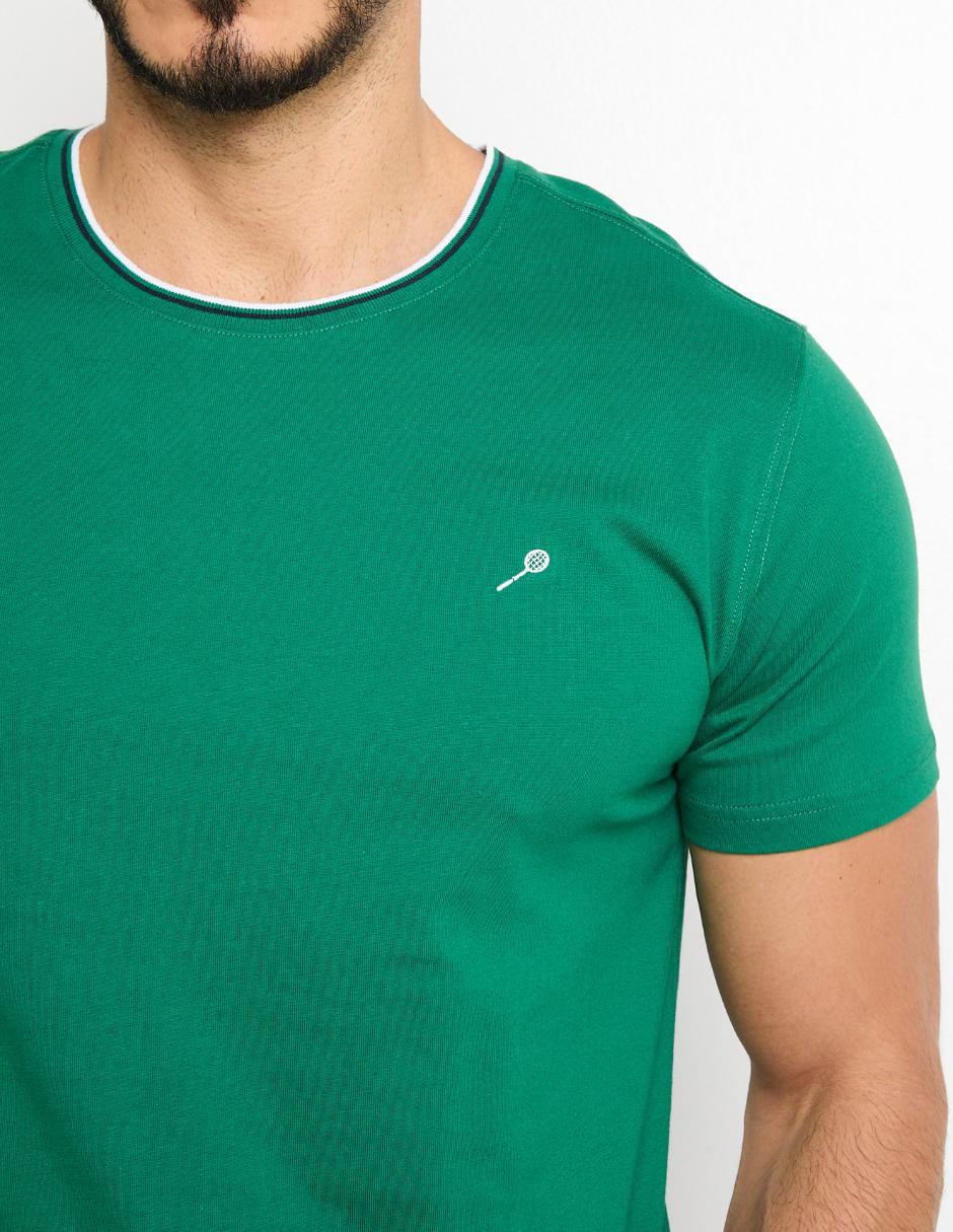Playera cuello redondo para hombre 4