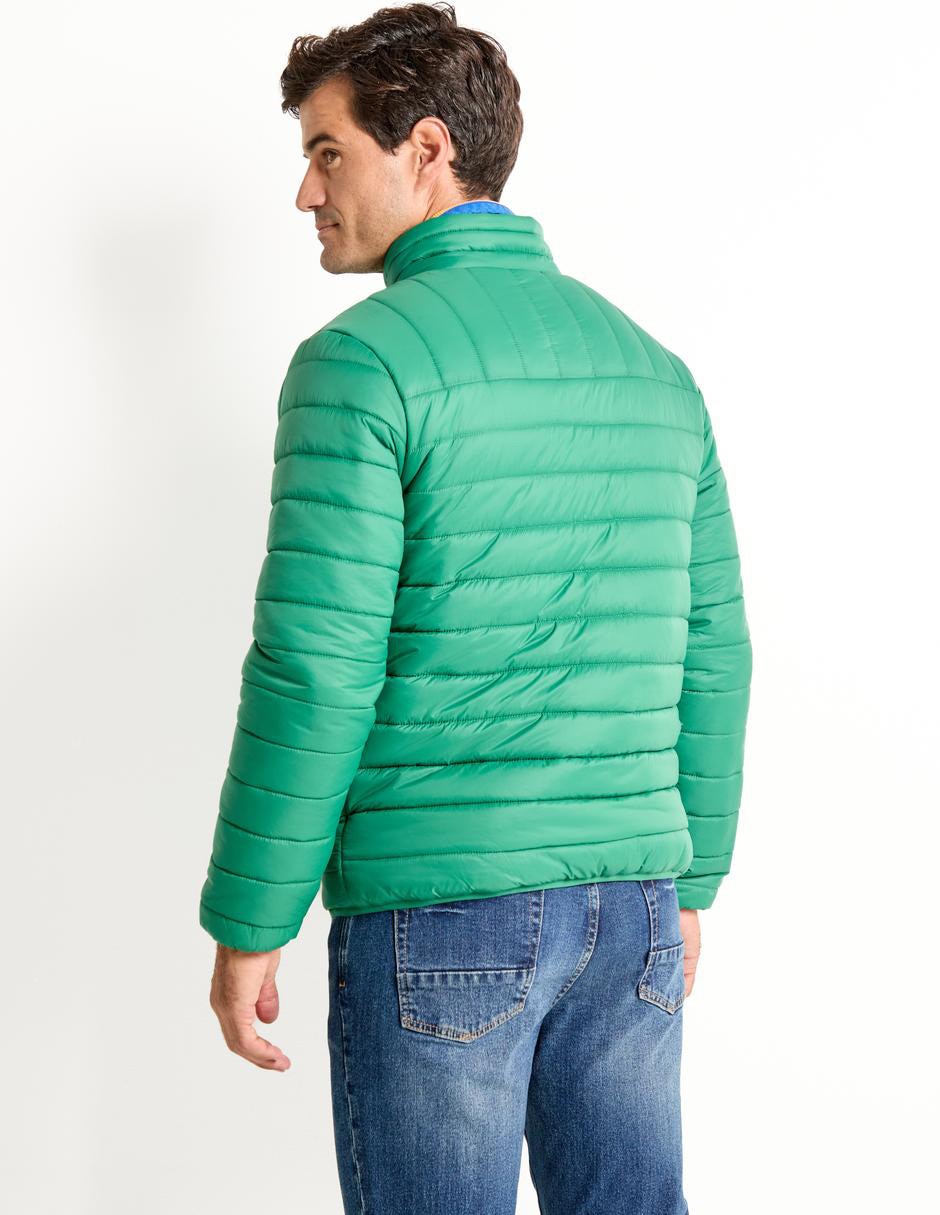 Chamarra acolchada capitonada para hombre 2