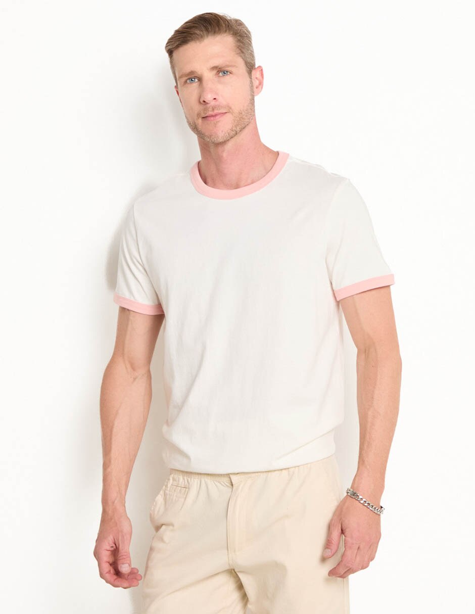 Playera cuello redondo para hombre Playera cuello redondo para hombre