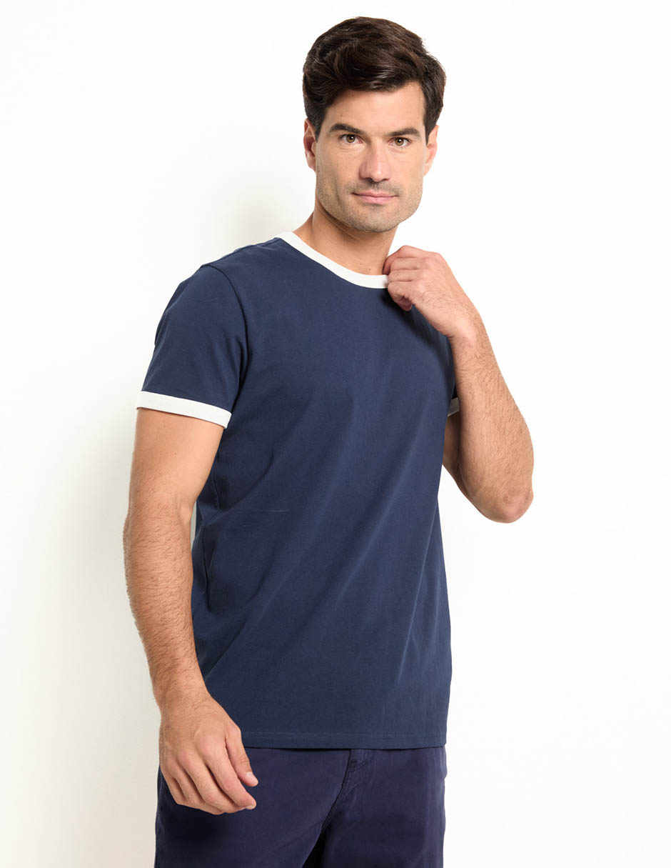 Playera cuello redondo para hombre Playera cuello redondo para hombre