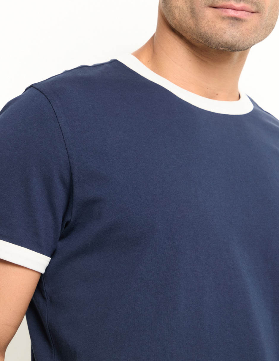 Playera cuello redondo para hombre 4