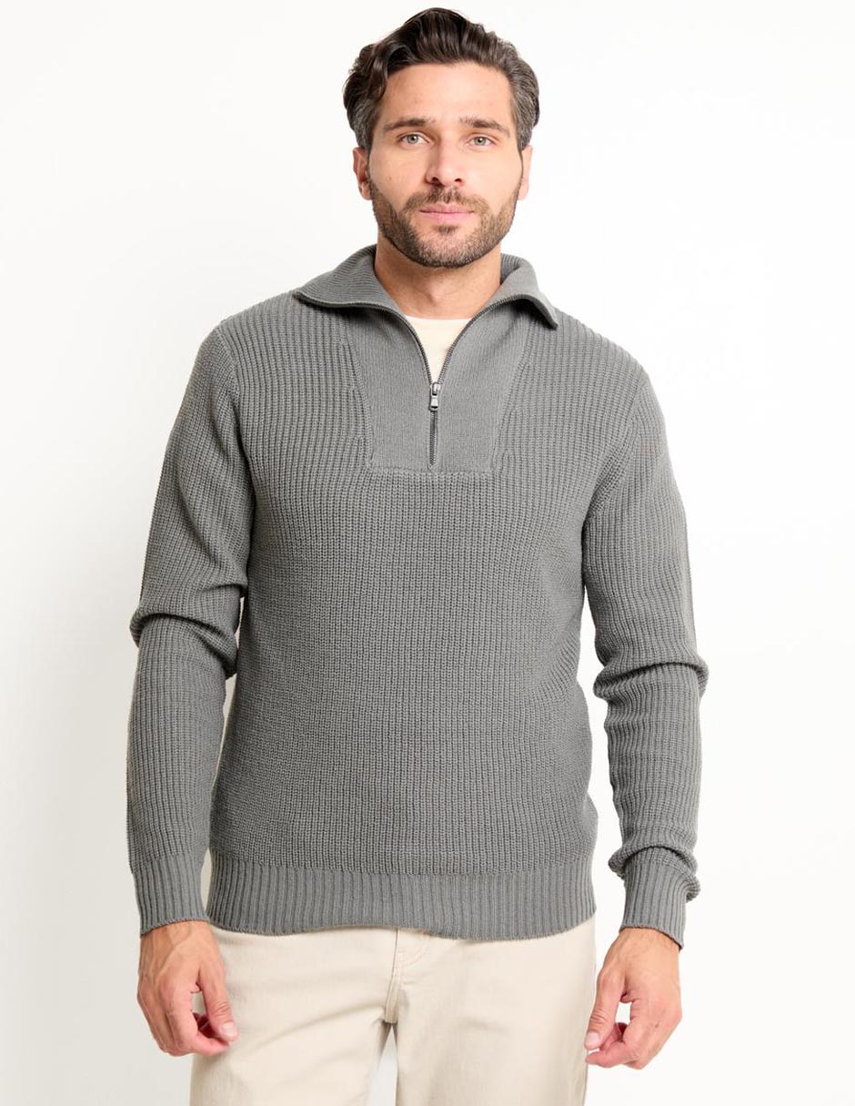 Suéter cuello alto para hombre