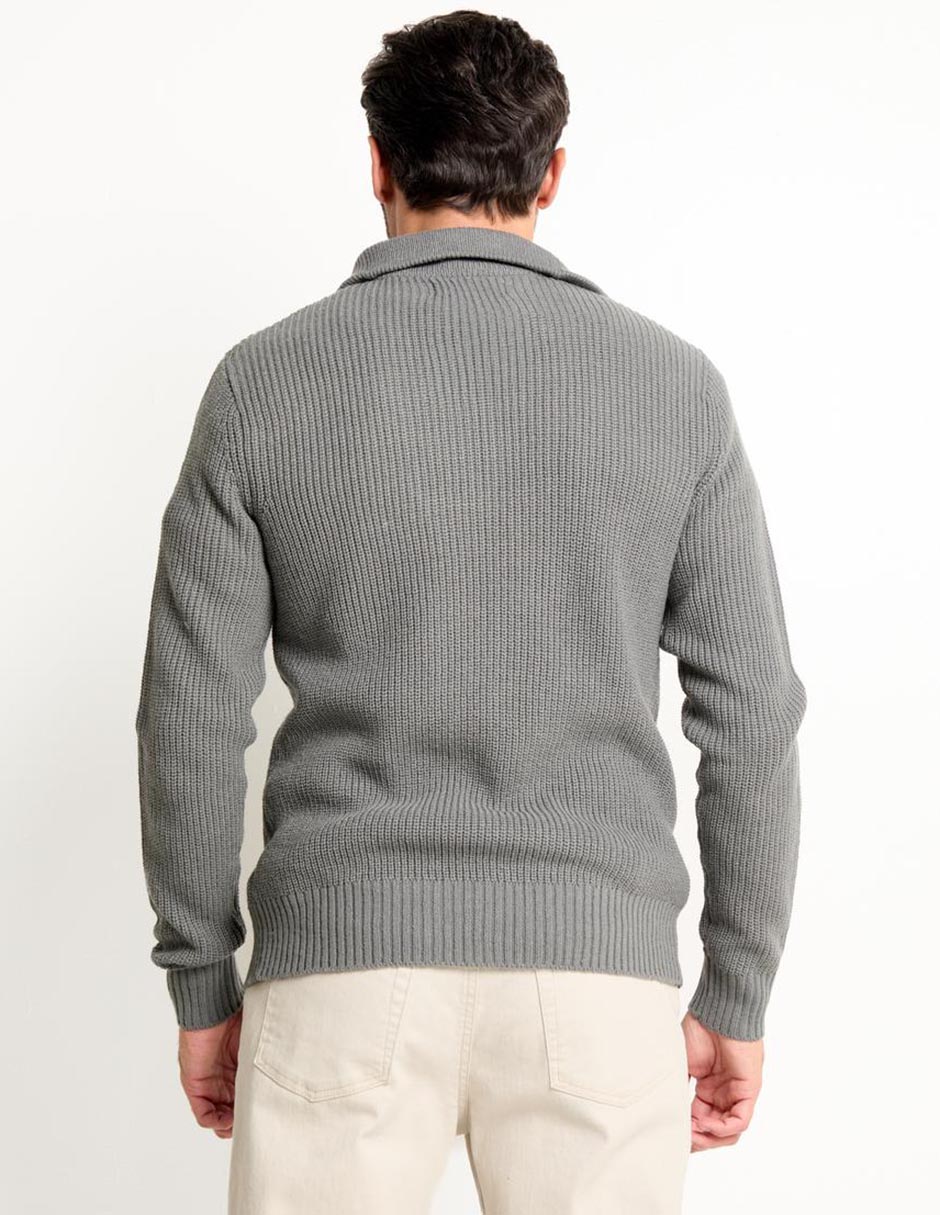 Suéter cuello alto para hombre 2