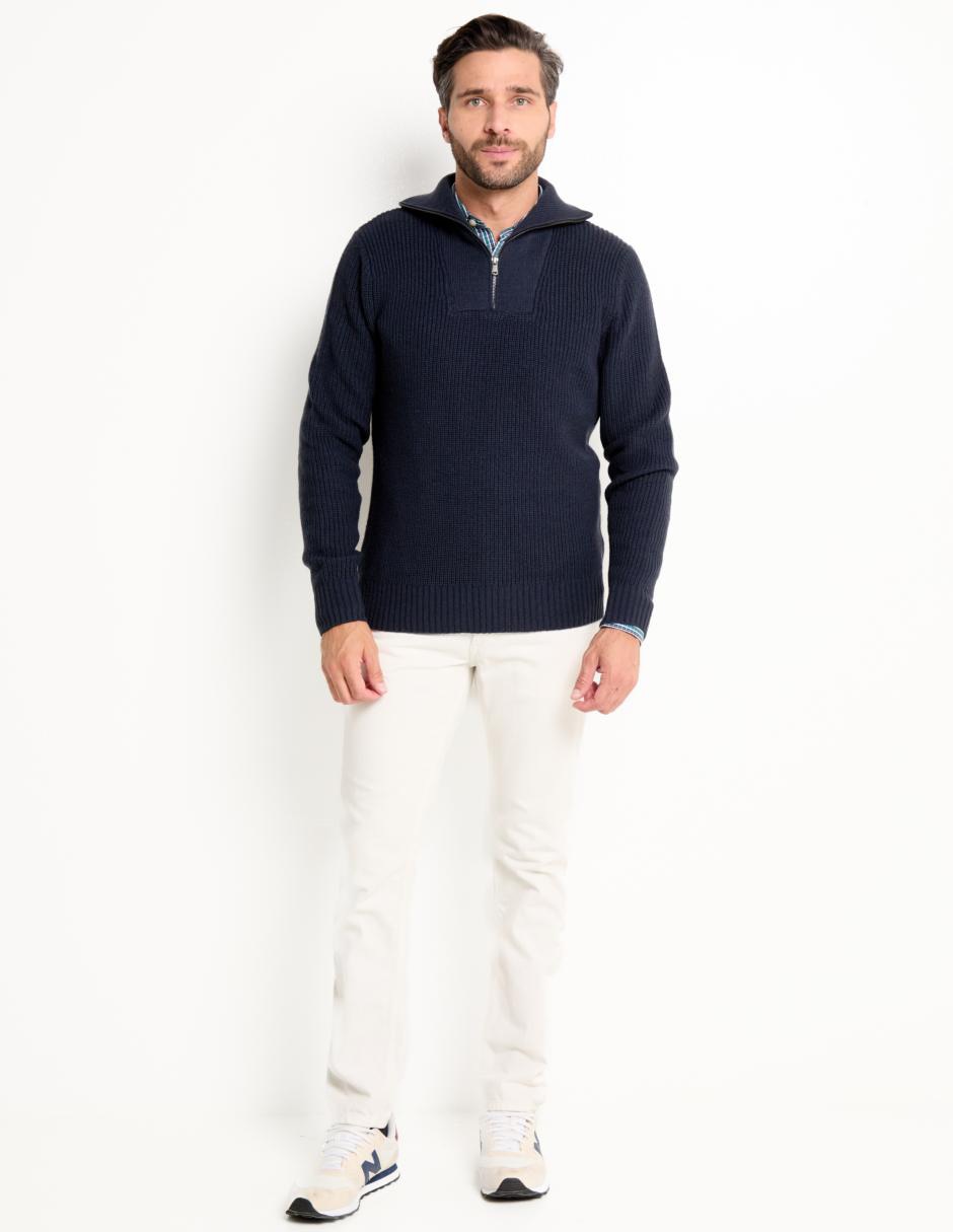 Suéter cuello alto para hombre