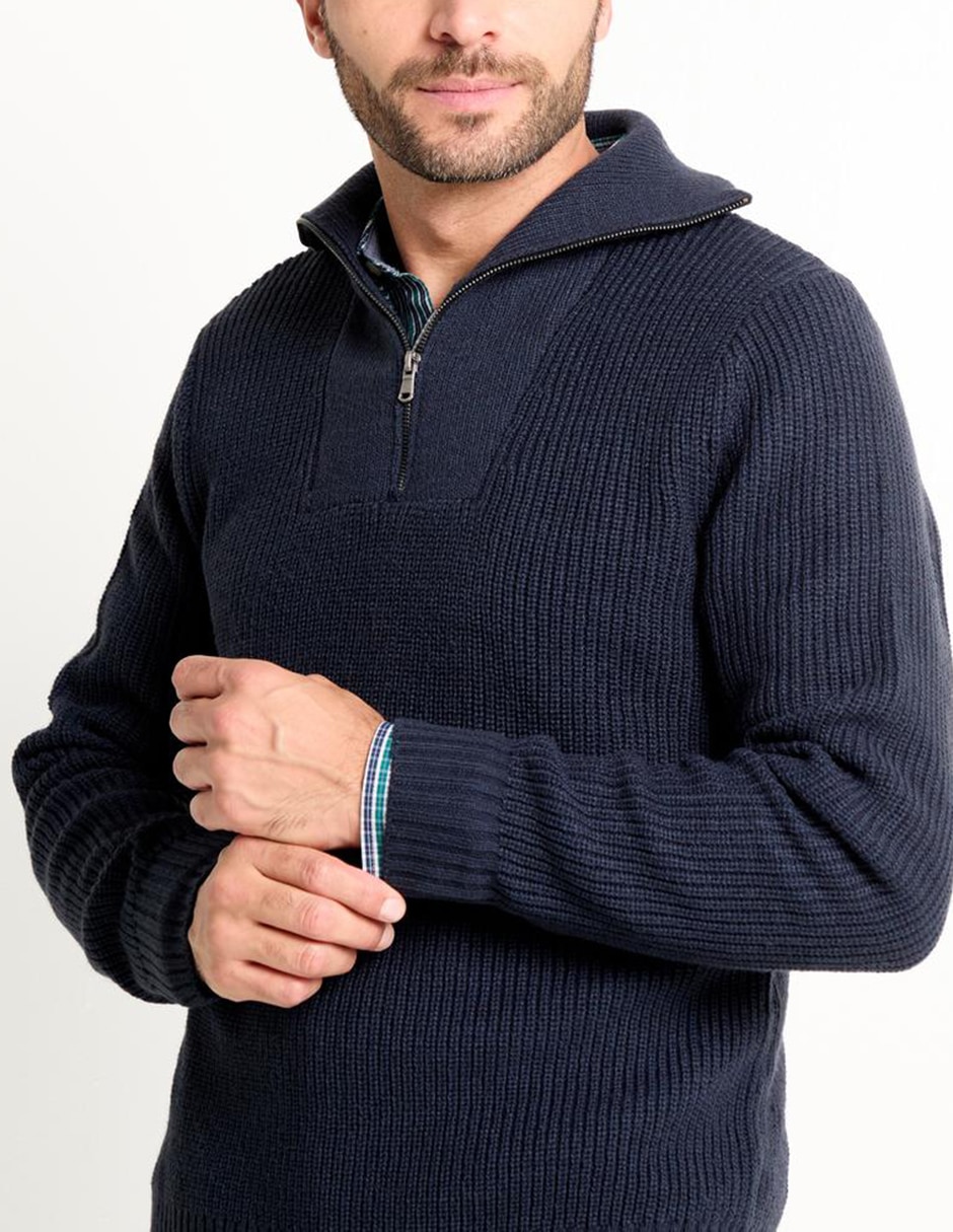 Suéter cuello alto para hombre