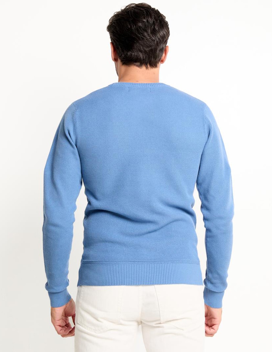 Suéter cuello redondo para hombre 2