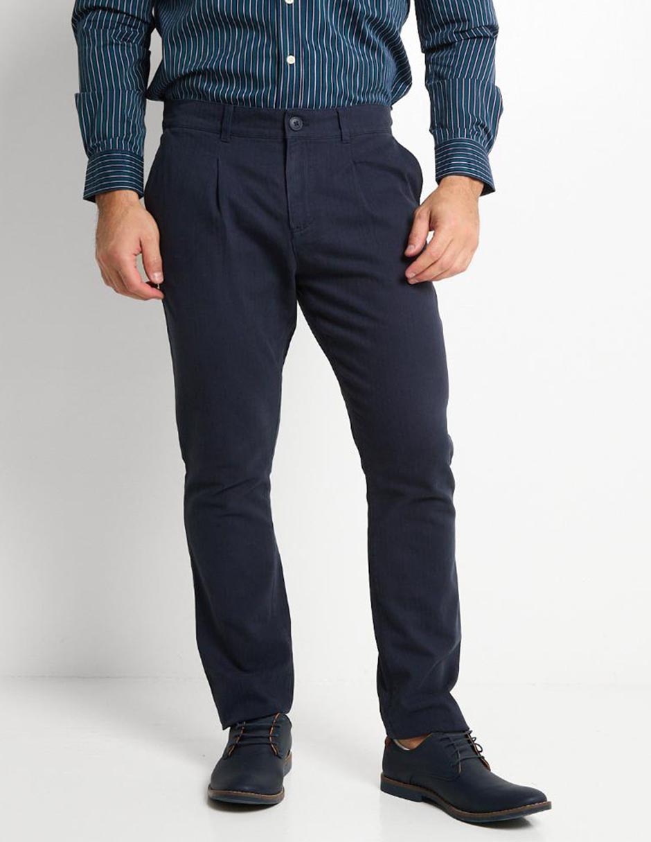 Pantalón de vestir regular para hombre Pantalón de vestir regular para hombre