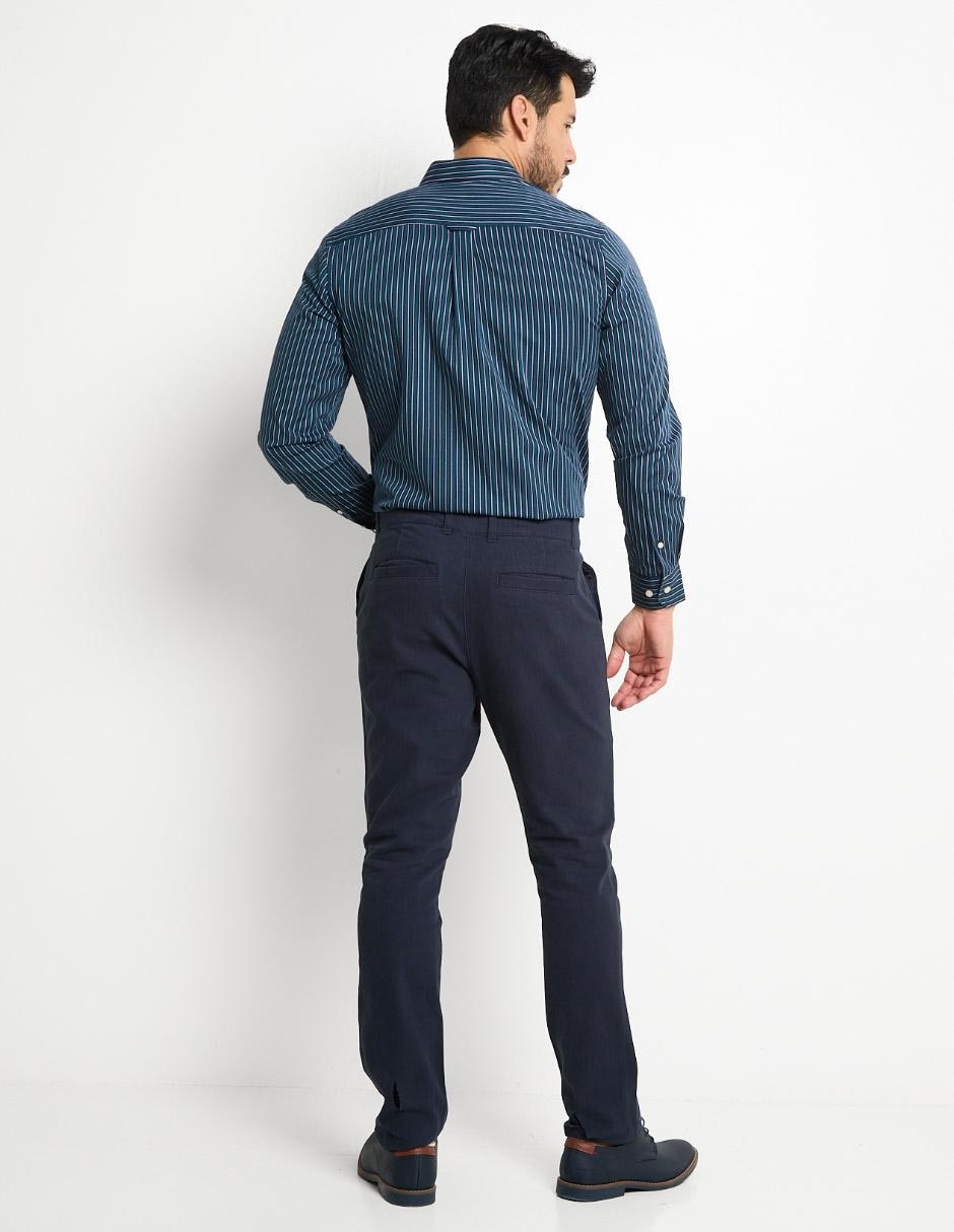 Pantalón de vestir regular para hombre 2