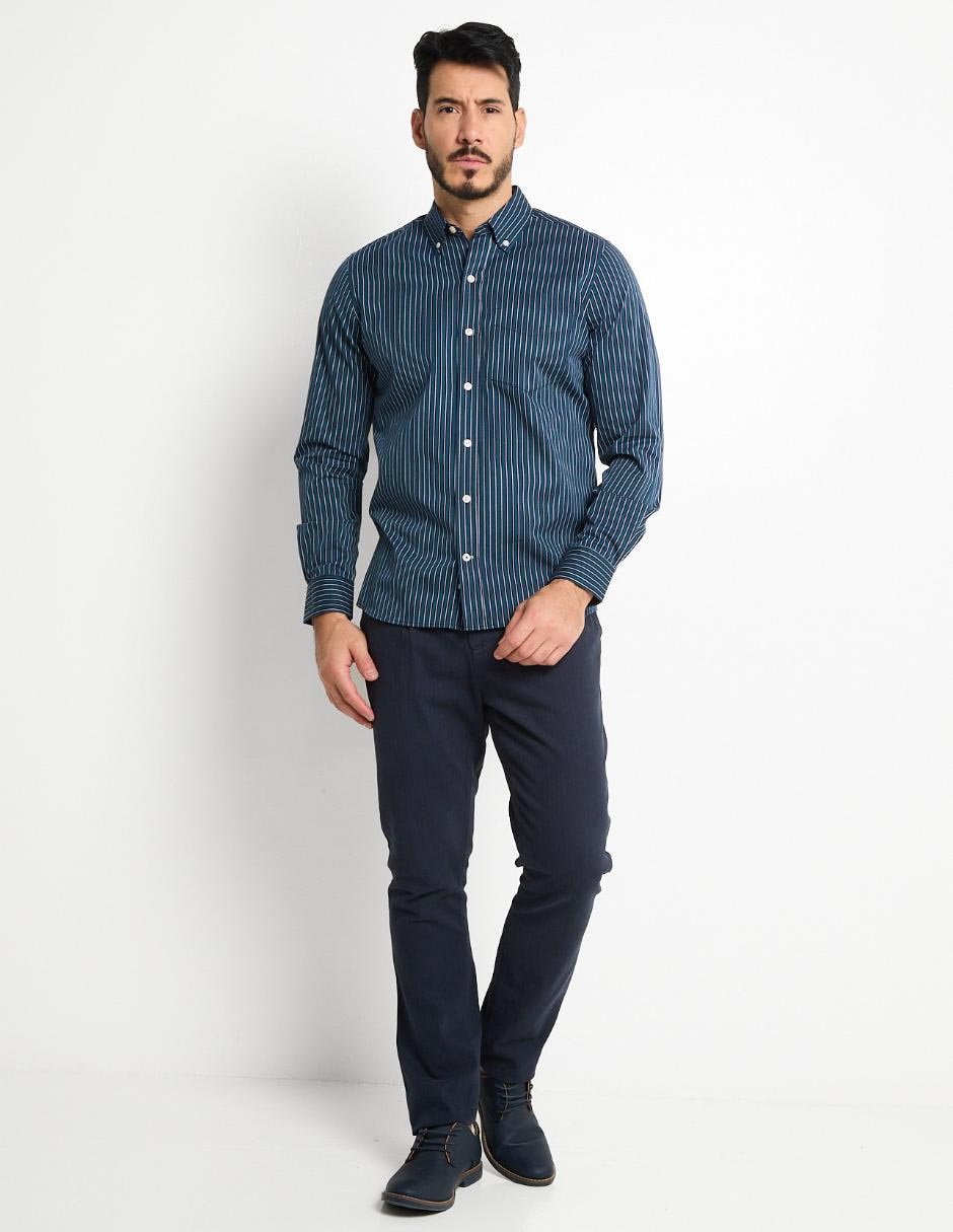 Pantalón de vestir regular para hombre 3