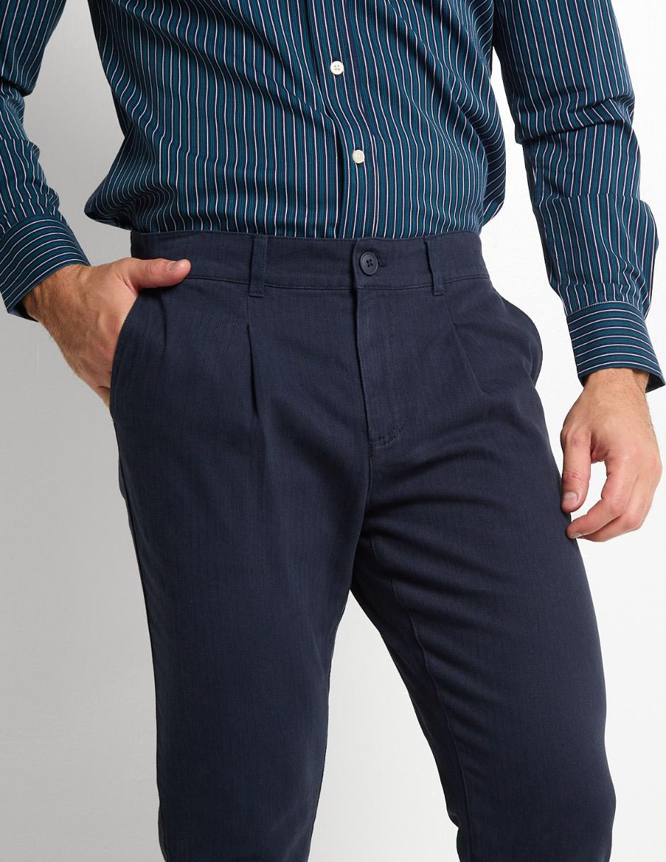 Pantalón de vestir regular para hombre 4