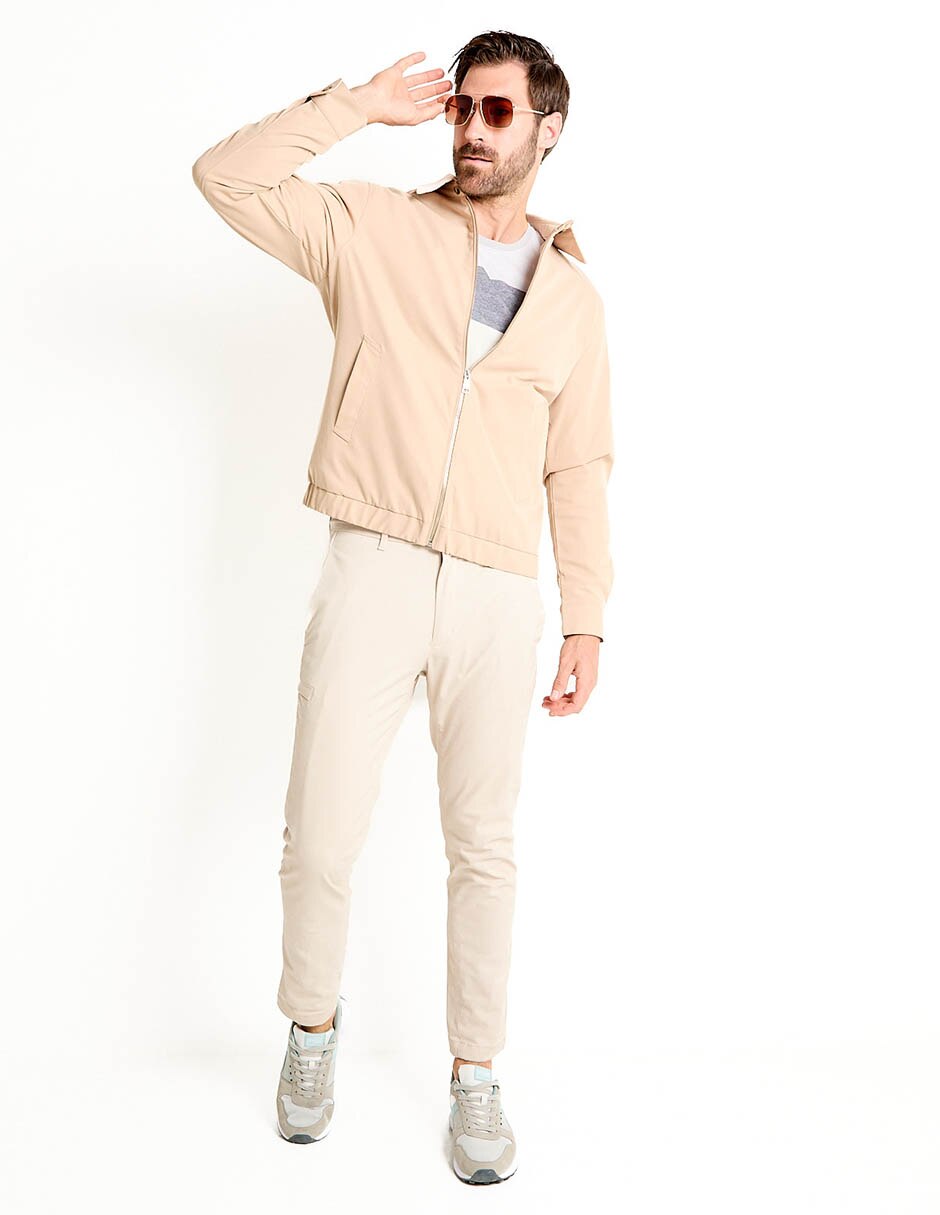 Chamarra casual con bolsillos para hombre 3