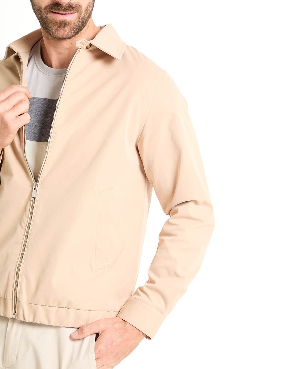Chamarra casual con bolsillos para hombre 4