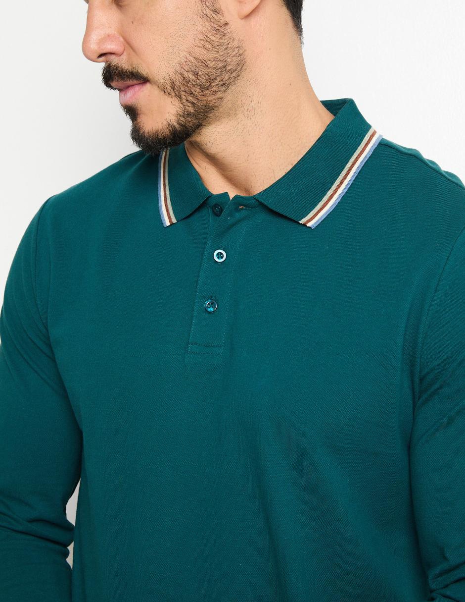 Playera tipo polo para hombre 4