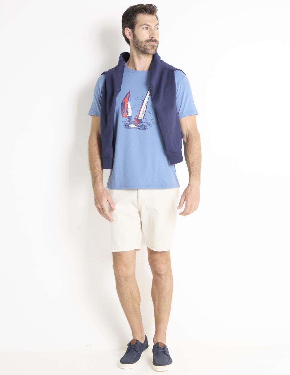 Playera cuello redondo para hombre 3