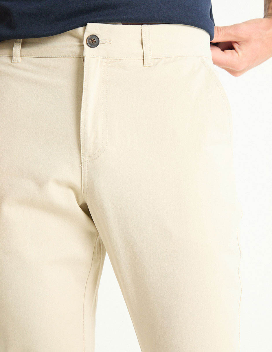 Pantalón slim de algodón para hombre 4