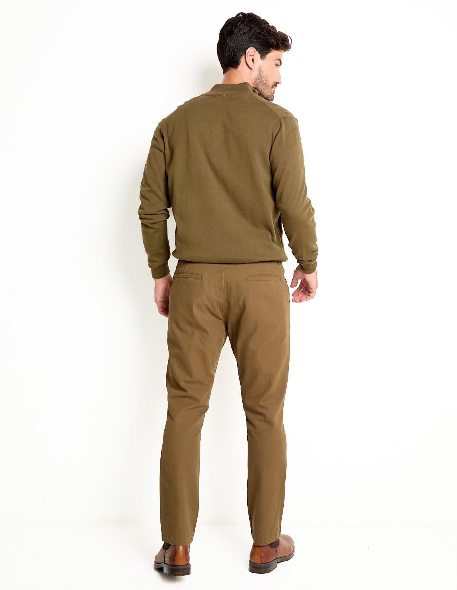Pantalón slim de algodón para hombre 2