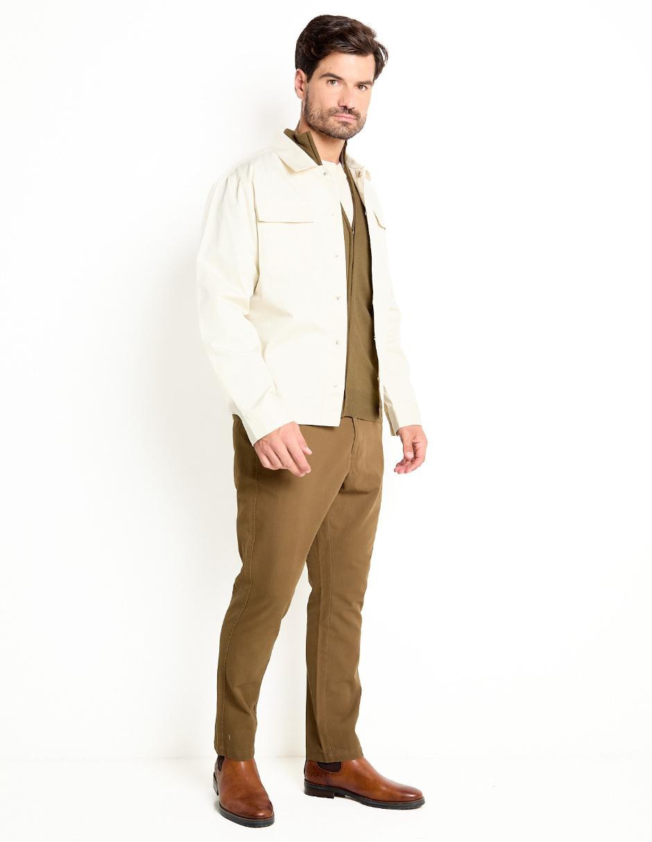 Pantalón slim de algodón para hombre 3