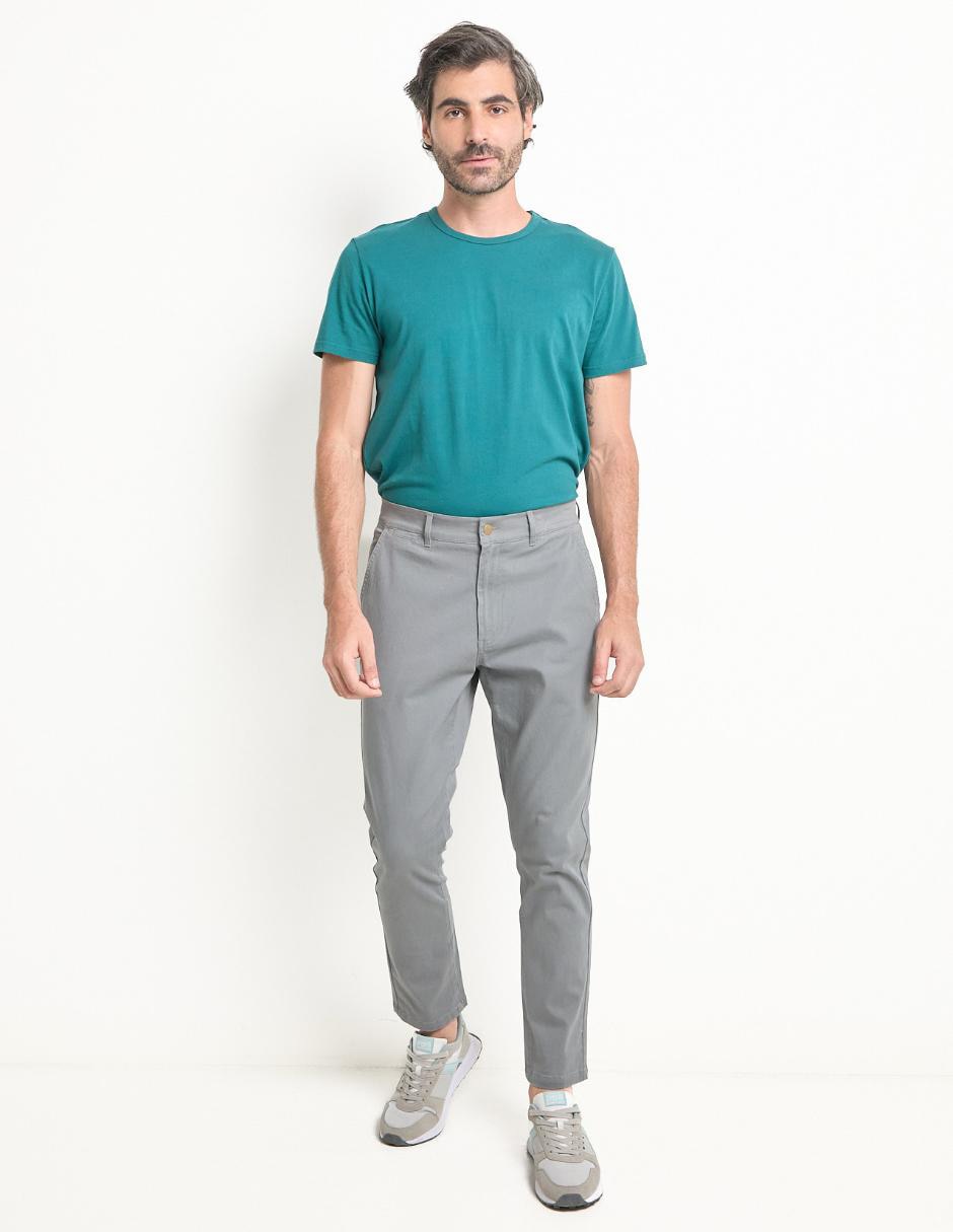 PANTALON CHINO WEEKEND, 36, GRIS LISO R