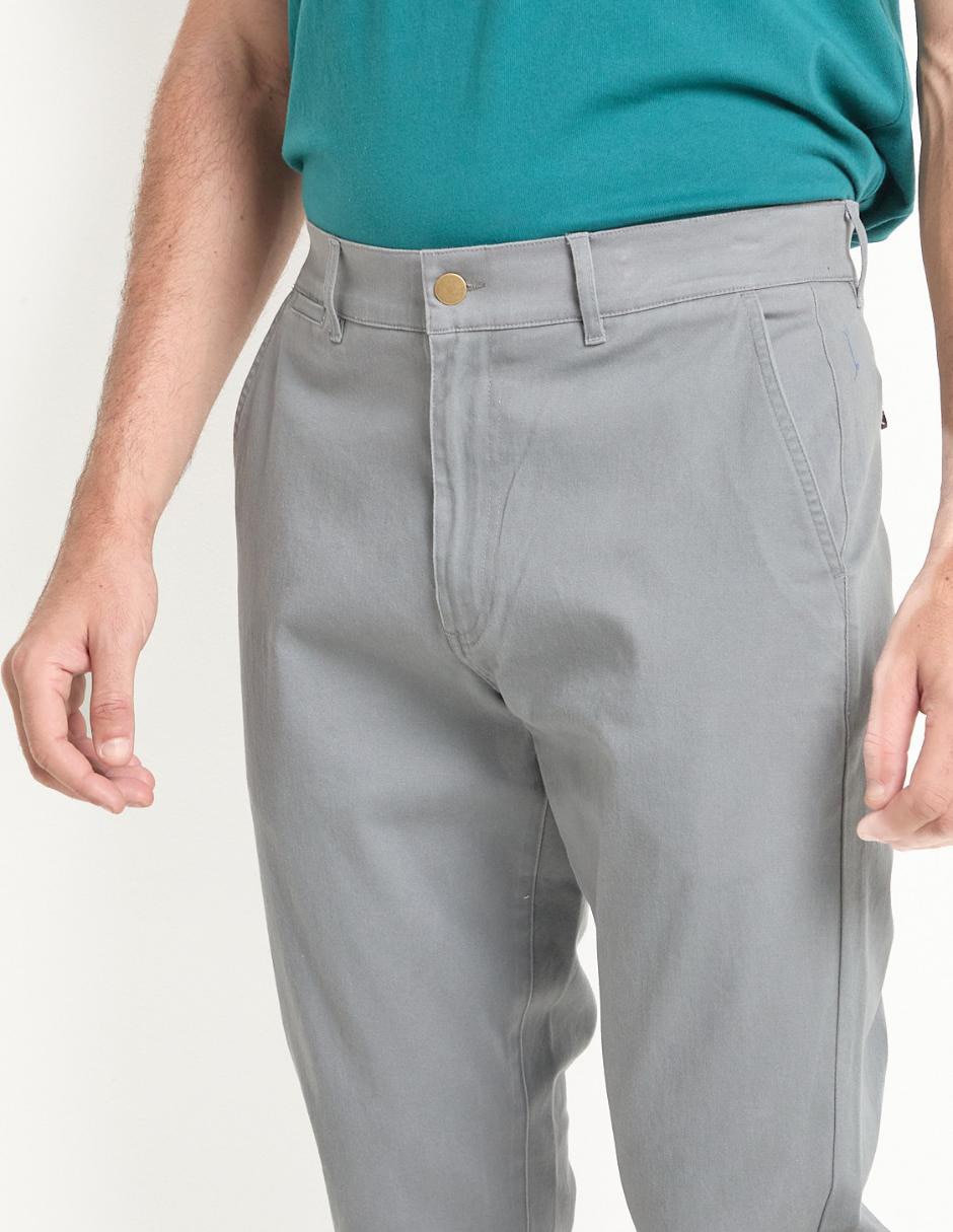 PANTALON CHINO WEEKEND, 36, GRIS LISO R