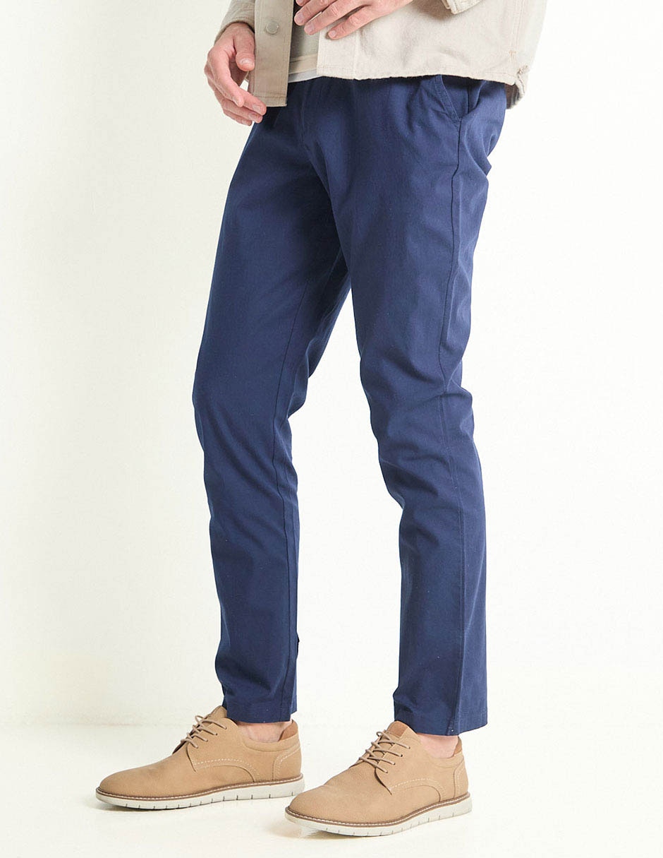 Pantalón slim de algodón para hombre Pantalón slim de algodón para hombre