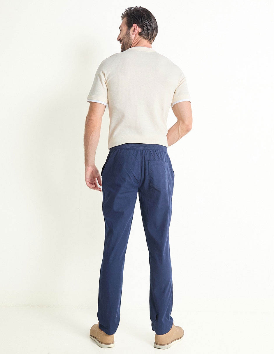 Pantalón slim de algodón para hombre 2