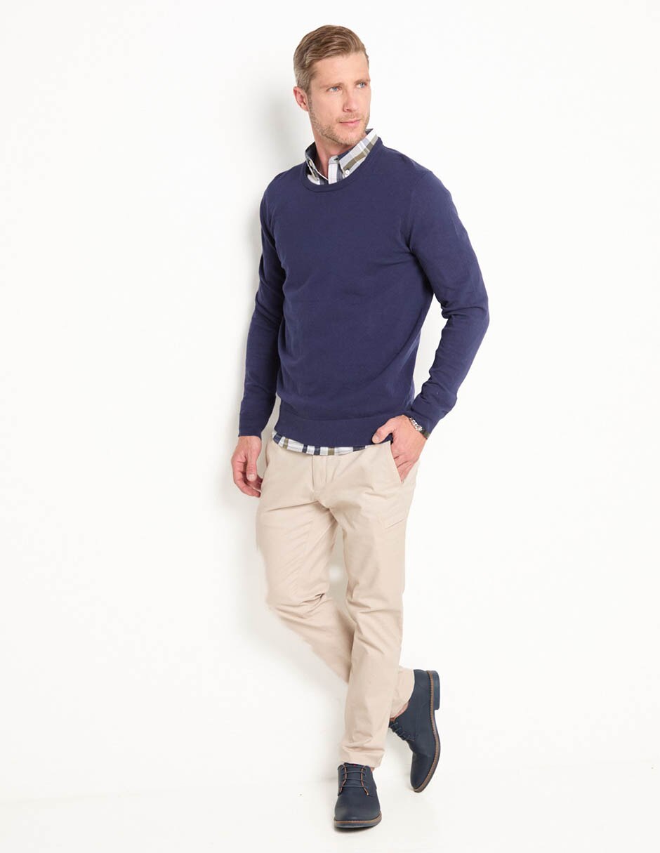 Suéter cuello redondo para hombre 3
