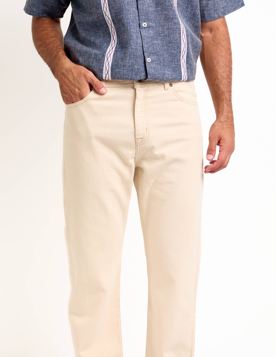 Jeans straight para hombre 4