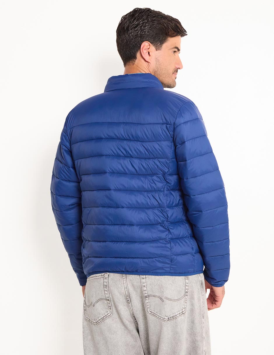 Chamarra acolchada con bolsillos para hombre 2